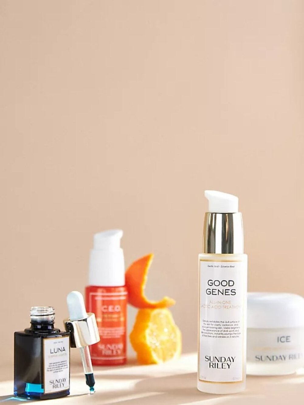 SUNDAY RILEY Skincare,Good Genes All-In-One Lactic Acid Serum-Travel15ml,0.5-NEW - Picture 10 of 16